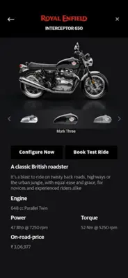 Royal Enfield App android App screenshot 1